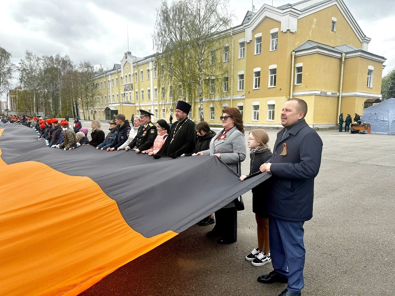 Торжественное мероприятие, приуроченное к 80-й годовщине Победы в Великой Отечественной войне.
